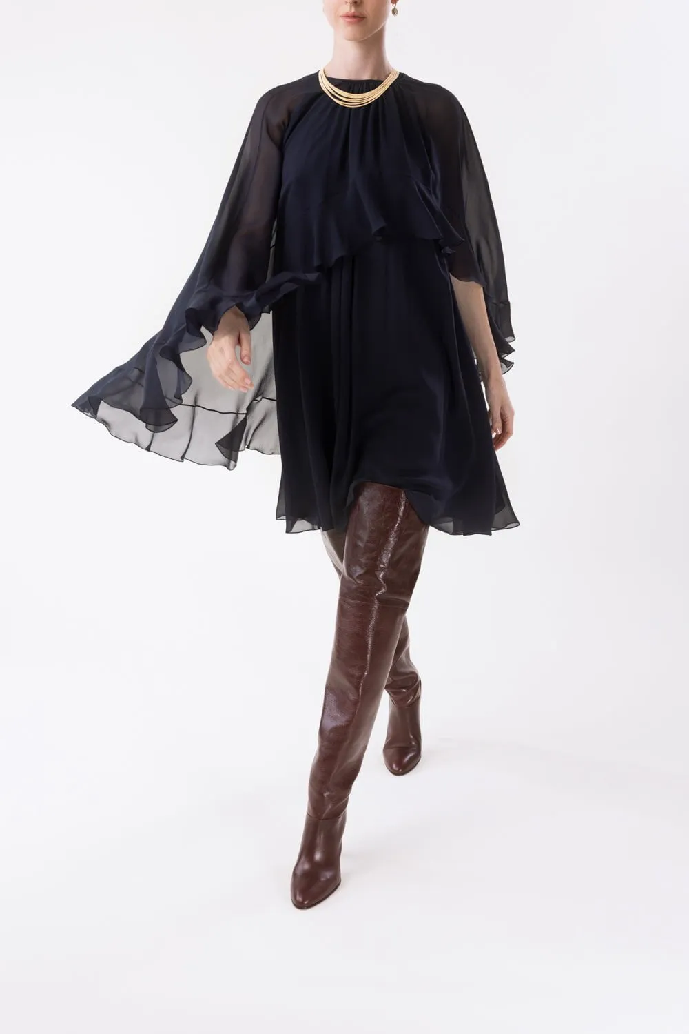 Mini Cape Dress